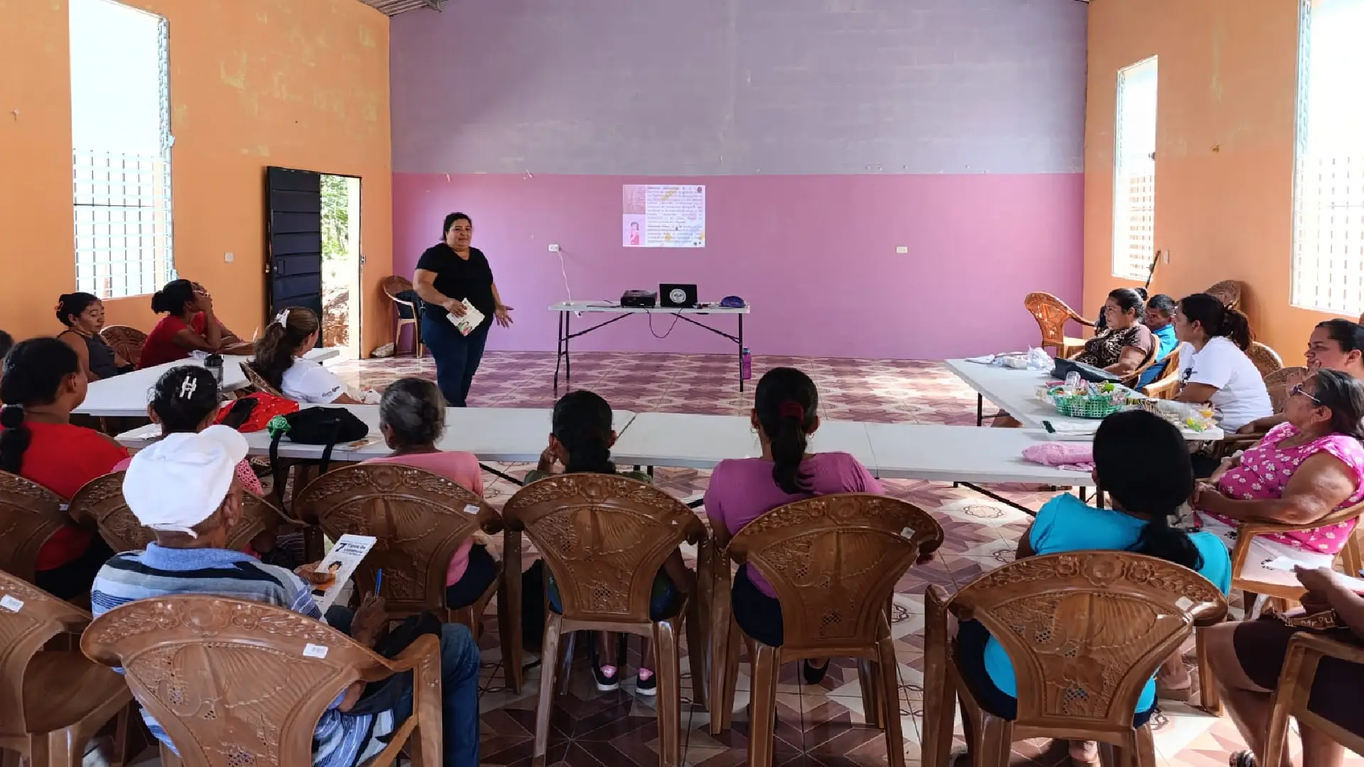 primera jornada de fortalecimiento dirigida a las Redes de Apoyo del distrito de Cuisnahuat