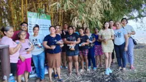 Realizamos una Asamblea Comunitaria en el caserío Guallinac, del distrito de Alegría, con el propósito de conformar el Comité de Mujeres de la comunidad