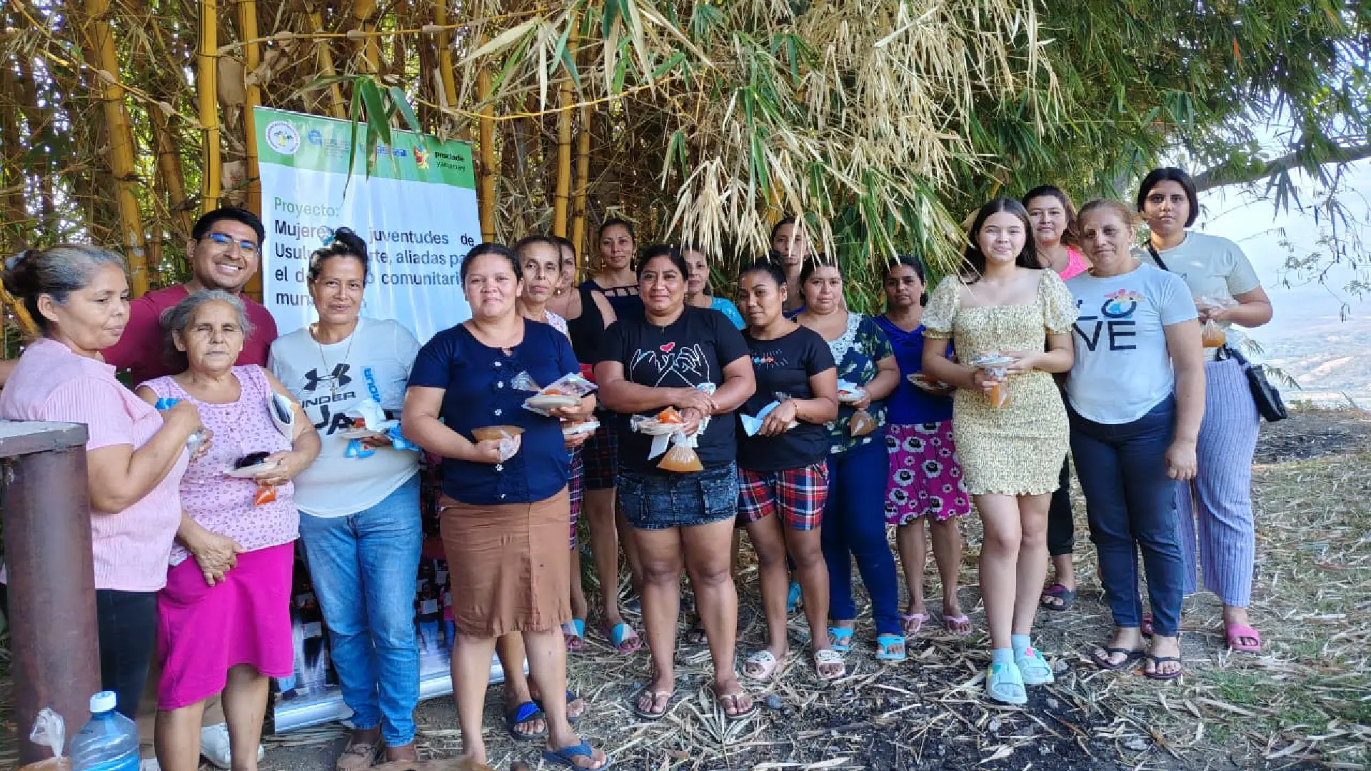 Realizamos una Asamblea Comunitaria en el caserío Guallinac, del distrito de Alegría, con el propósito de conformar el Comité de Mujeres de la comunidad