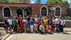 talleres de vocerías comunitarias con la participación de mujeres organizadas de 6 comunidades del Bajo Lempa, en el distrito de Jiquilisco