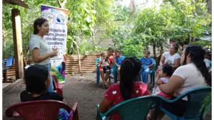 acompañamos las réplicas de la Escuela de Derechos Sexuales y Reproductivos desarrolladas por jóvenes de las comunidades Sabana Grande y El Cerrito