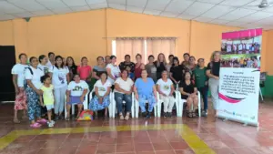 visita de representantes de la cooperación ISCOD, quienes conocieron los procesos organizativos y de fortalecimiento que impulsamos junto a las mujeres